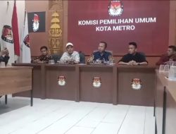 KPU Metro Resmi Cabut Diskualifikasi Wahdi-Qomaru