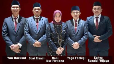 Lima komisioner KPU Lampung Barat periode 2024-2029