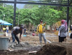 Akan Jadi Pusat Kegiatan Ekonomi dan Pariwisata, Nukman Tinjau Pembangunan Pasar Tematik