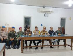 Pj. Bupati Lampung Utara Bersama Forkopimda Pantau Perayaan Natal dan Cek Pospam