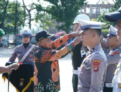 Pastikan Keamanan Nataru, Bupati Lamsel Pimpin Apel Gelar Pasukan Operasi Lilin Krakatau 2024