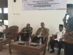 Baznas Metro Siap Wujudkan Pengelolaan Zakat Profesional