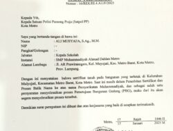 SMP MUAD Buat Surat Pernyataan Sanggup Lengkapi PBG Gedung 3 Lantai