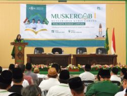 Walikota Eva Buka Muskercab I PCNU kota Bandar Lampung