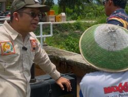 Gercep Tanggapi Aspirasi Saat Reses, Yusnadi Langsung Tinjau Pintu Air 12 di Pasir Sakti