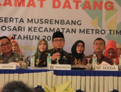 Musrenbang Tejosari, Wahdi Ajak Masyarakat Melaksanakan Pembangunan Skala Prioritas