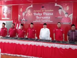PDIP Lampura Gelar Bukber, Pererat Silaturahmi dan Kekompakan