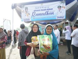 Ratusan Warga Antusias Hadiri Pasar Murah Ramadhan Pemkot Bandarlampung