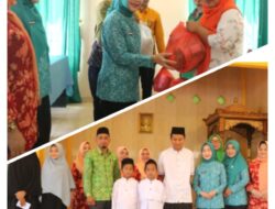 Bulan Suci Ramadhan 1446 H, TP PKK bersama DWP Lampung Utara gelar Bhakti Sosial