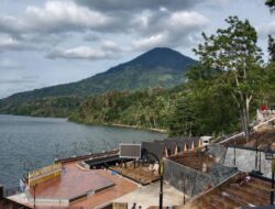 Belum Diresmikan, Pasar Tematik Danau Ranau Sudah Dipadati Ribuan Pengunjung