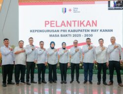 Dukung Penguatan Struktur PMI, Sekda Machiavelli Ikuti Prosesi Pelantikan Pengurus PMI Kabupaten Way Kanan Masa Bakti 2025-2030