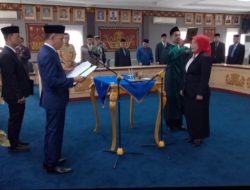 Wabup Lampura Lantik Dina Prawita Rini Sebagai Pj. Sekda Lampung Utara