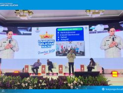 Tampil di Forum Bergengsi Rakernas APUDSI, Bupati Egi Paparkan Strategi Desa Wisata Berkelanjutan Di Lamsel