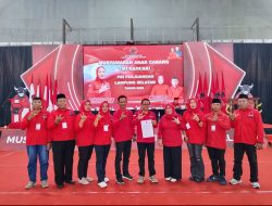 Aleg Asmara Terpilih sebagai Ketua PAC PDIP Tanjung Bintang