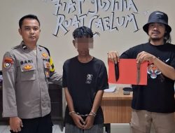 Polisi Kembali Amankan Seorang Pemuda Bawa Sajam Saat Nongkrong di Pinggir Jalan