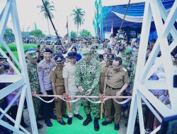 Jembatan Garuda Di Pringsewu Diresmikan Pangdam XXI Radin Inten