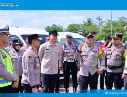 Bupati Egi – Wakapolri Tinjau Mudik Bakauheni