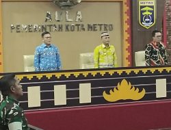 Walikota Metro Melantik 43 Pejabat Administrator, Pengawas dan Kepala Sekolah