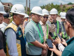 Groundbreaking Jalan Jabung–Labuhan Maringgai, Kemantapan Ditarget 97,82 Persen