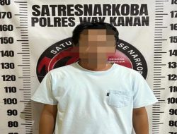 Polisi Sita 32,74 Gram Sabu di Way Kanan, Satu Pengedar Ditangkap