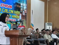 Haru, 224 Calon Jemaah Haji Way Kanan Diberangkatkan