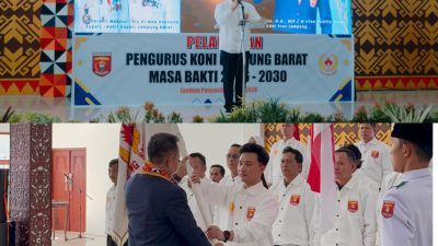 IRFAN NAHKODAI KONI LAMPUNG BARAT, SIAP DIKRITIK DEMI PRESTASI