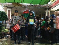 Kapolda Lampung Pimpin Penghormatan Terakhir, Pelaku Diburu