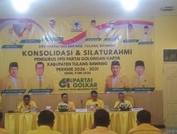 Usai Musda, DPD Golkar Tuba Gelar Rapat Perdana