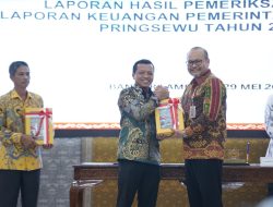 Pemkab Pringsewu Sukses Pertahankan WTP 11 Kali Berturut-turut
