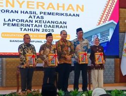 WTP Kembali Dipertahankan, Lampung Selatan Perkuat Reputasi Tata Kelola Keuangan