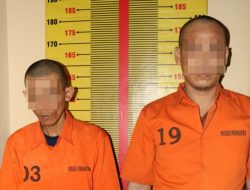 Edarkan Sabu di Pringsewu, Dua Pemuda Bandar Lampung Dicekok Polisi