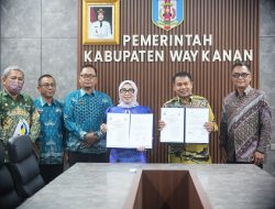 Pemkab Way Kanan Perpanjang Kerja Sama Beasiswa dengan Taruna Kebangsaan, Dukung Peningkatan SDM Daerah