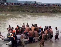 Dua Hari  Pasca Tenggelam Dialiran Sungai Way Sekampung, Dua Remaja Asal Gadingrejo Ditemukan Sudah Tak Bernyawa