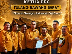 Pengurus DPC Hanura Tubaba  Terbaik Se-Lampung,