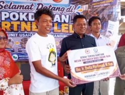 Anggota DPR RI Dwita Ria Gunadi Gelar Sosialisasi Empat Pilar dan Serahkan Bantuan Mesin Pakan Ikan di Tulang Bawang