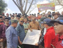 Somasi Diabaikan, HGU Sudah Habis! Ratusan Warga Buay Bulan Bersatu Beri Peringatan Terakhir Ke PTPN 1 Regional 7