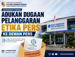Diskominfo Tubaba Adukan Dugaan Pelanggaran Etika Pers ke Dewan Pers*