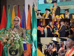 Wisuda UNU Lampung, Jihan Serukan Hilirisasi Ilmu hingga ke Desa