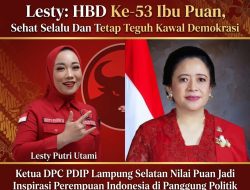 Lesty: HBD Ke-53 Ibu Puan, Sehat Selalu Dan Tetap Teguh Kawal Demokrasi