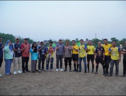 Bupati Tubaba Saksikan Semifinal Abiseka Cup 2, Petani Sarjana Melaju Ke Final