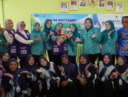 Ketua TP PKK Provinsi Lampung Canangkan Desa TAPIS di Tiyuh Marga Kencana