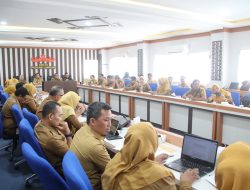 Sekda Tubaba Hadiri Rapat Evaluasi Rancangan Perubahan APBD 2026 di BPKAD Provinsi Lampung