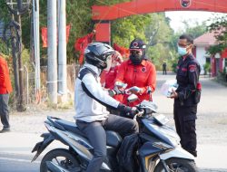 Antisipasi Dampak Erupsi Anak Krakatau, PDIP Lampung Turun Bagikan Masker Gratis