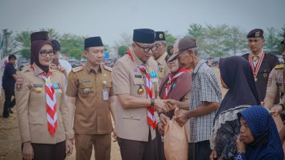 PRAMUKA LAMPUNG DIDORONG PERKUAT KARAKTER DAN AKSI SOSIAL