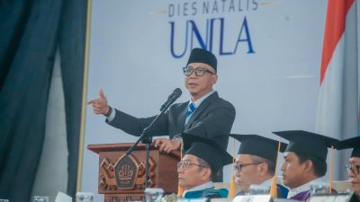GUBERNUR DORONG UNILA JADI MOTOR TRANSFORMASI EKONOMI LAMPUNG