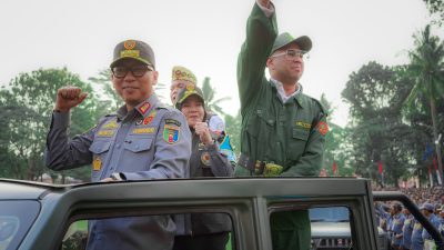 Gubernur Mirza Perkuat Kesiapsiagaan Satlinmas