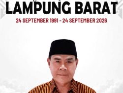 HUT Ke-35 Lampung Barat, Nuryono: Perkuat Kebersamaan, Beguai Jejama untuk Kemajuan Daerah