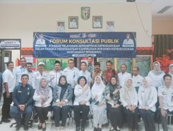 Disdukcapil Pringsewu Gelar Forum Konsultasi Publik (FKP) Lintas Sektoral