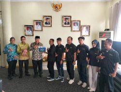 Terima Garuda TV Lampung, Bupati Tanggamus Minta Media Awasi Pembangunan