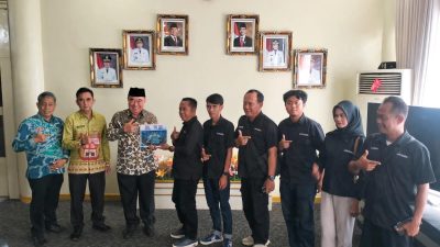 Terima Garuda TV Lampung, Bupati Tanggamus Minta Media Awasi Pembangunan